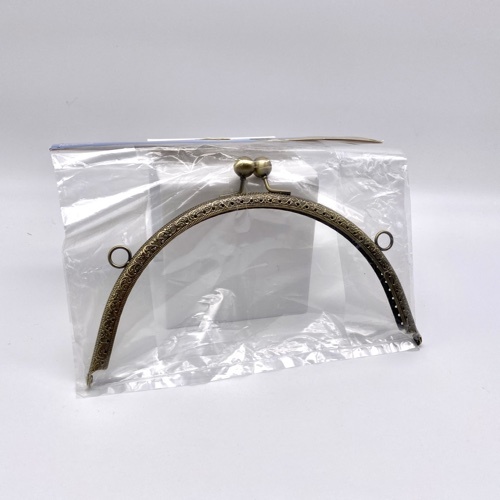 Chiusura clic clac per borsa borsellino 15 cm argento accessori