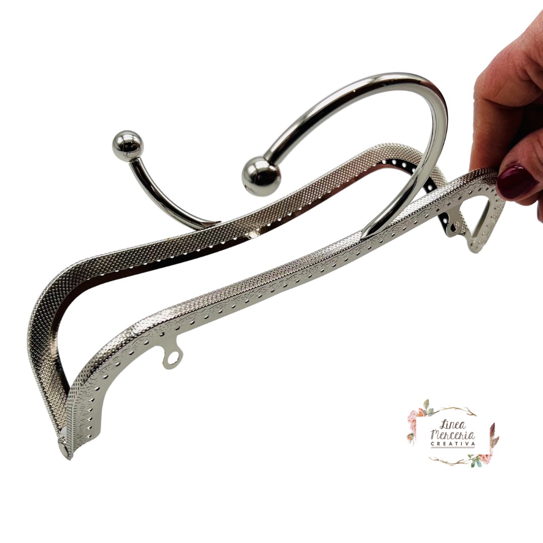 Chiusura per borse con anello clic clac Linea merceria creativa