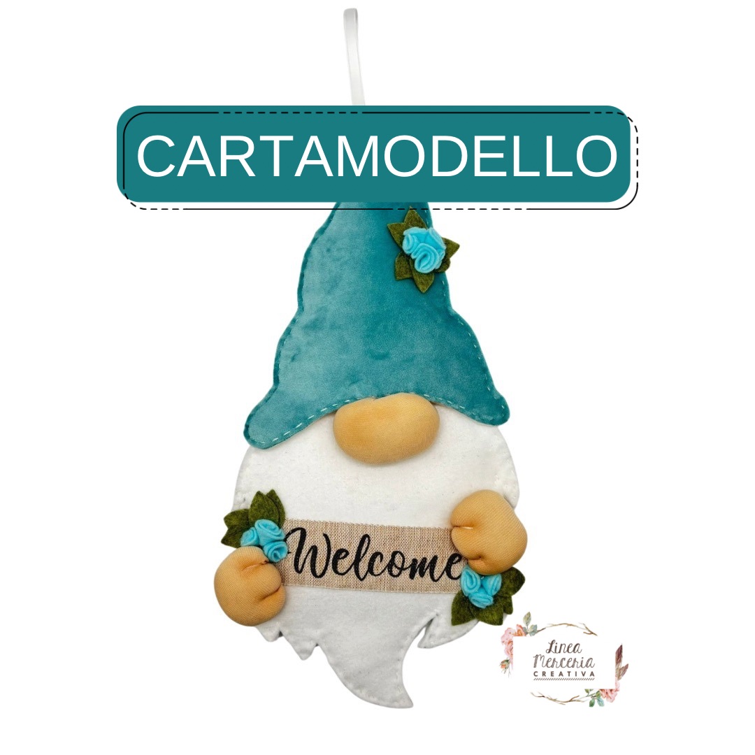 Cartamodello Gnomo Spring linea merceria creativa