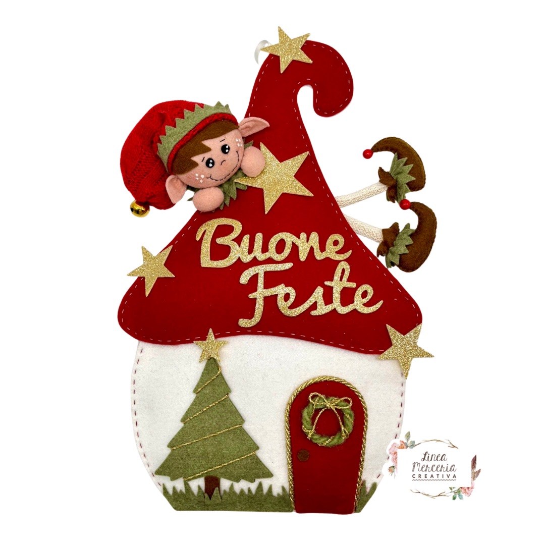 Kit natalizio Bu bu Elf linea merceria linea merceria creativa