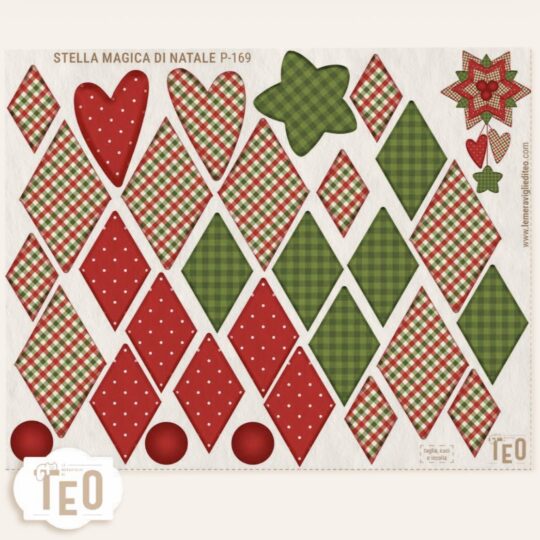 P 169 Stella magica di Natale Meraviglie di Teo