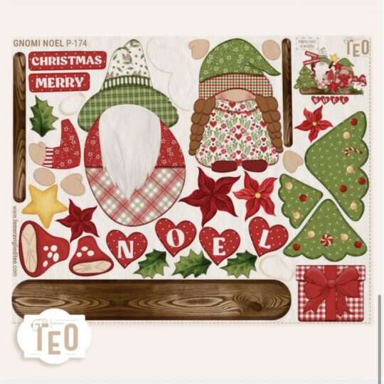 P 174 Gnomi Noel Meraviglie di Teo