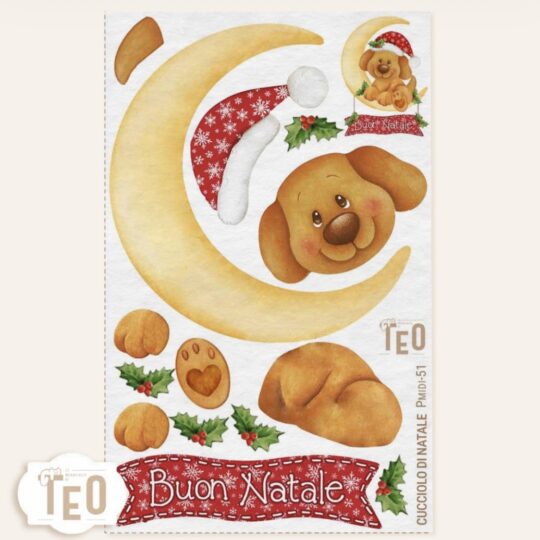 P Midi 51 Cucciolo di Natale Meraviglie di Teo