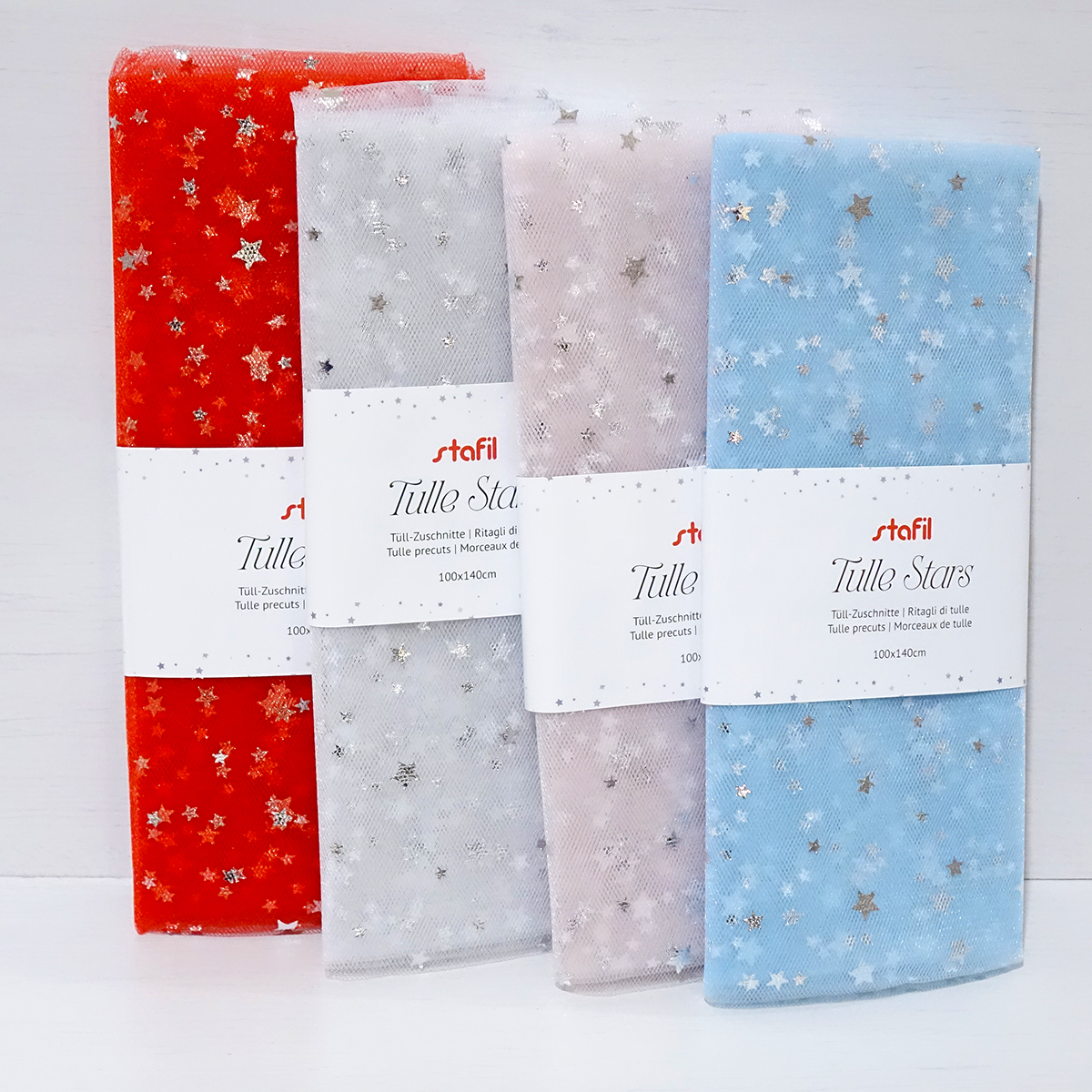 Tulle Stars Stafil linea merceria creativa